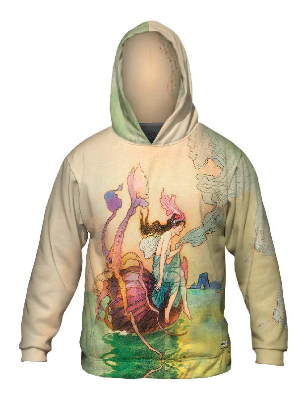 Hoodie-Sustainable-Warwick Goble - "Mermaid Octopus Sailing"