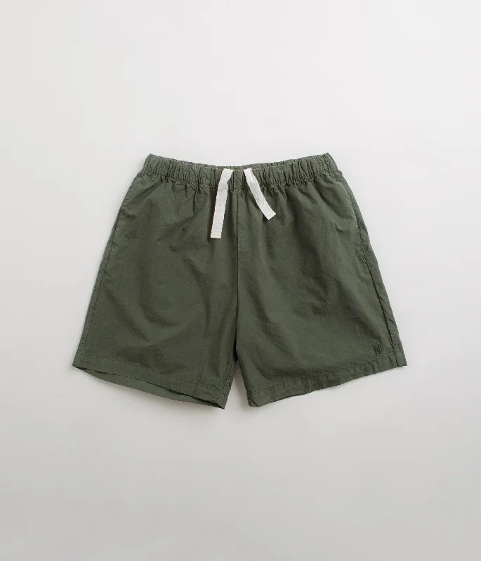 Shorts-Hemp-Norse Projects Per Cotton Tencel Shorts - Spruce Green