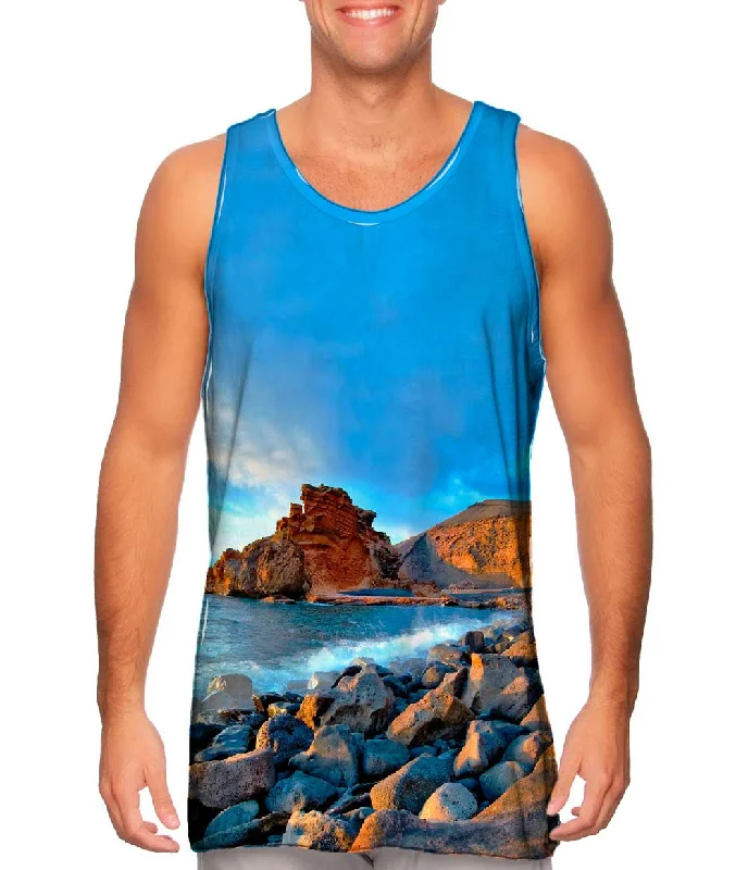 Tank-Top-Heavyweight-Canary Islands Spain El Golfo Beach