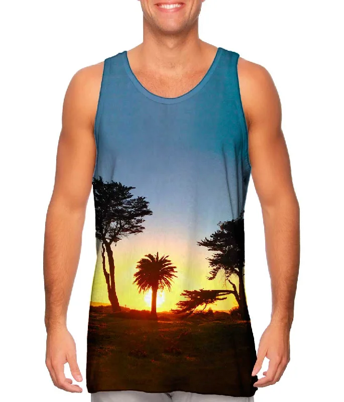 Tank-Top-Flex-Baywood Park Beach Sunset