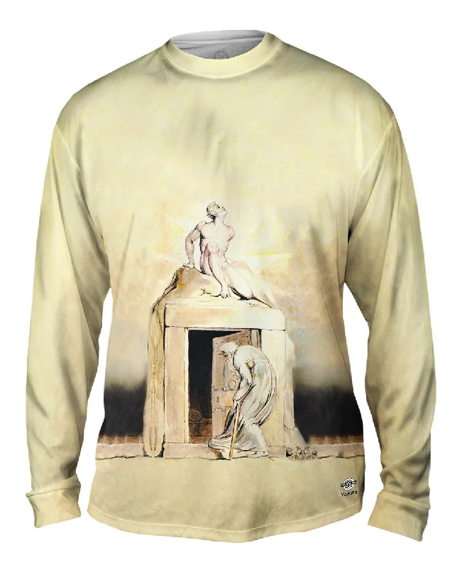 Long-Sleeve-Spandex-William Blake - "The Grave" (1805)