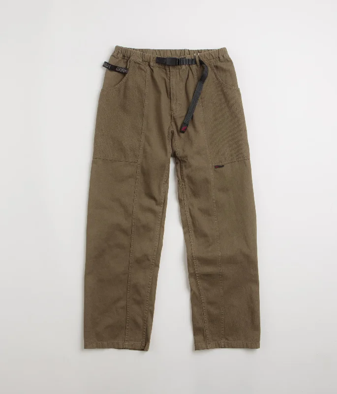 Pants-Punk-Gramicci Gadget Pants - Dusky Olive