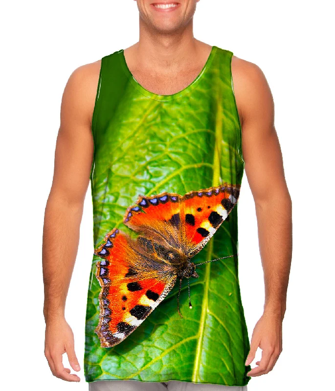 Tank-Top-Stretch-Dazzling Spotted Butterfly