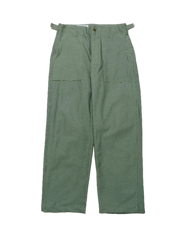 Pants-Waterproof-Engineered Garments Workaday Fatigue Pant Olive Cotton Reverse Sateen