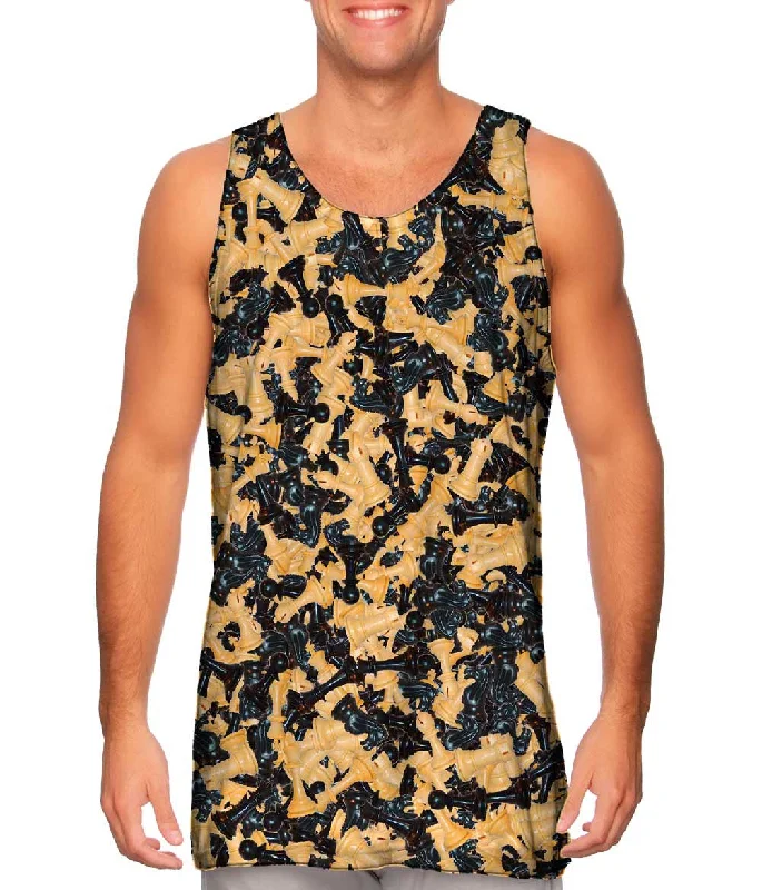 Tank-Top-Regular-Fit-Chess Grandmaster Checkmate