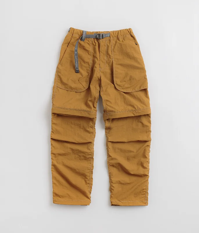 Pants-Sustainable-and wander Ny Taffeta Hiker 2Way Pants - Yellow