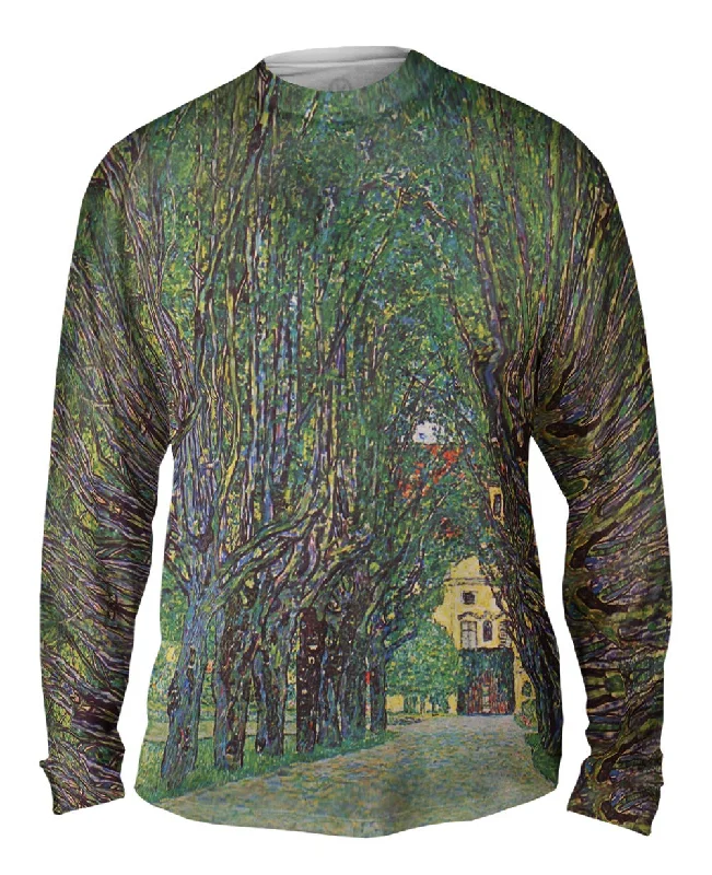 Long-Sleeve-Waterproof-Gustav Klimt - "Avenue Schloss Kaven" (1912)