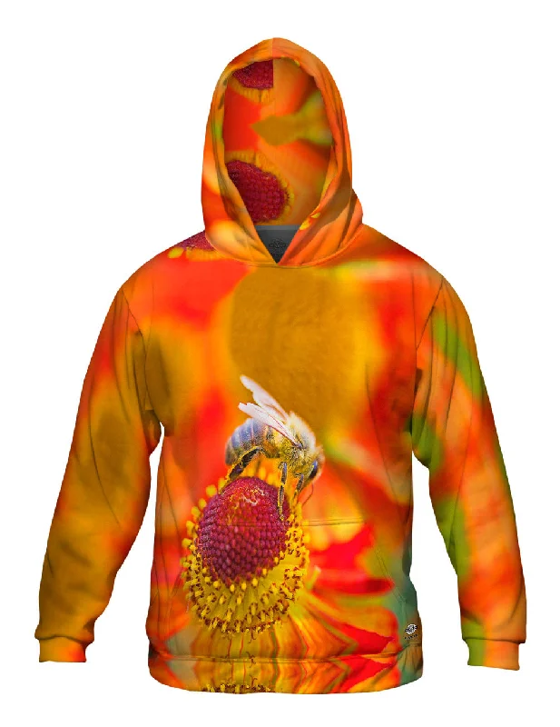 Hoodie-Sportswear-Red Love Honey Bee