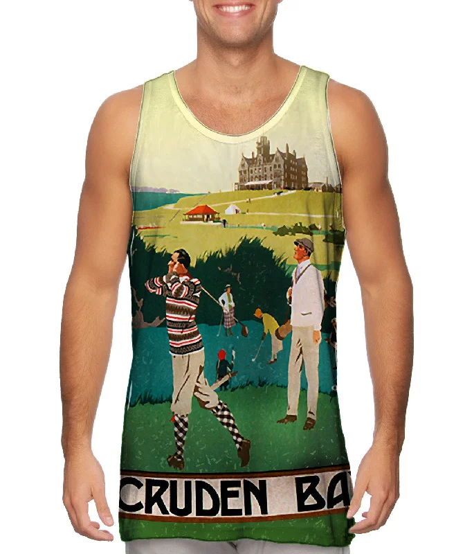 Tank-Top-Minimalist-Cruden Bay UK Golf