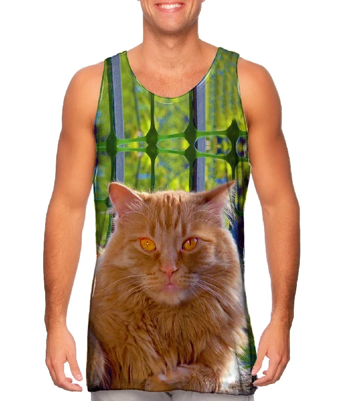 Tank-Top-Mock-Neck-Distinguished Cat