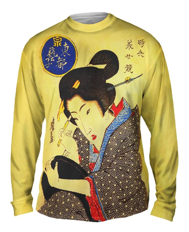 Long-Sleeve-Gym-Japan - Keisai Eisen -"Geisha"