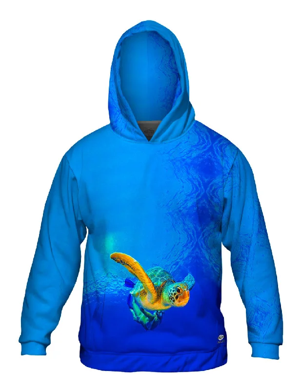 Hoodie-Cozy-Complicidad Turtle Dive Underwater