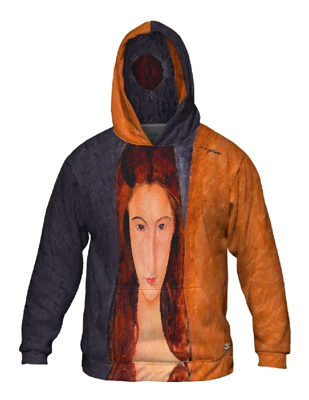 Hoodie-Streetwear-Amedeo Modigliani - "Jeanne Hebuterne" (1919)