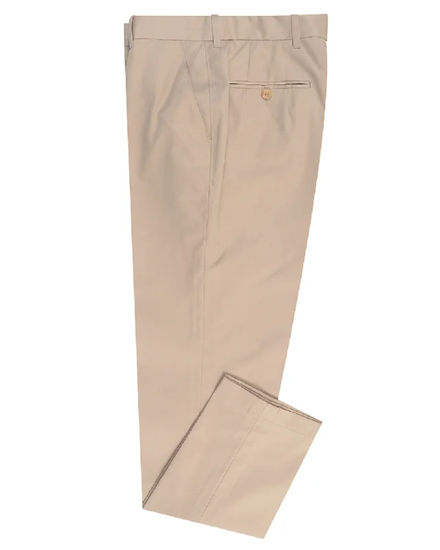 Pants-Track-Beige Summer Light Twill Chino