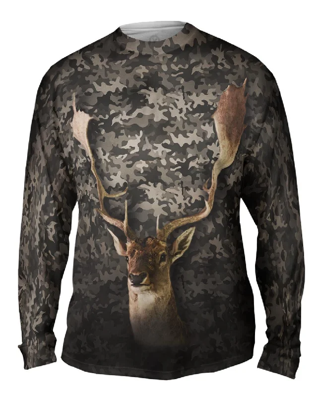 Long-Sleeve-Performance-Camoflage Baroque Deer