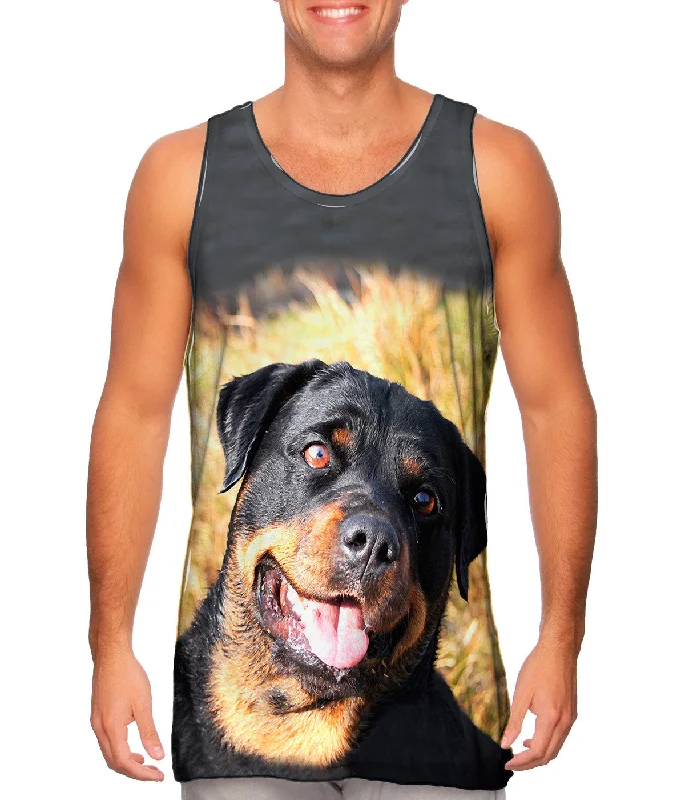 Tank-Top-Spandex-Bashful Rottweiler