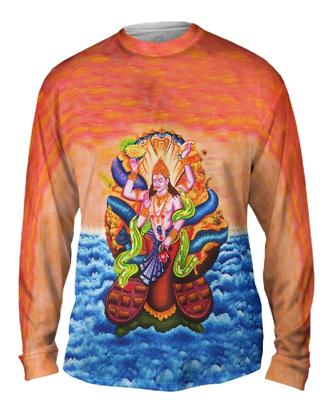 Long-Sleeve-Tactical-India - "Kurma Avatar Of Lord Vishnu"