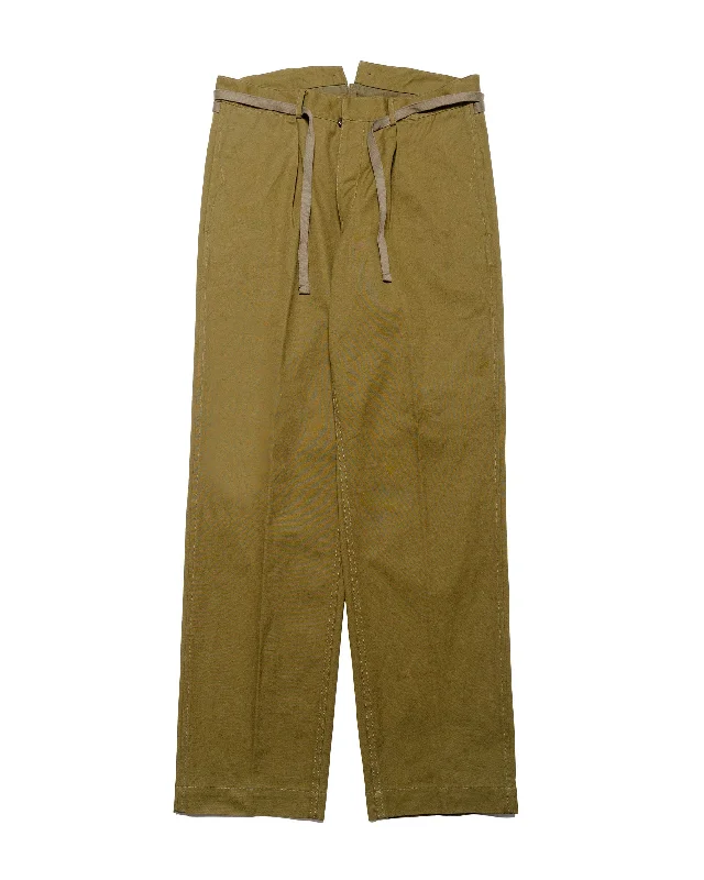 Pants-Hiking-Cohérence Alain Cohérence Yacht Canvas Trouser Saguaro