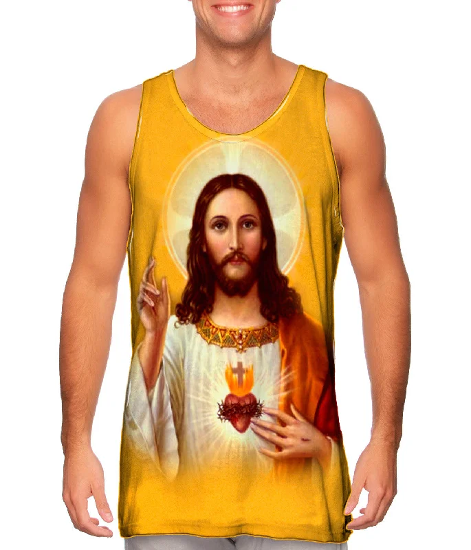 Tank-Top-Gym-"Jesus Savior"