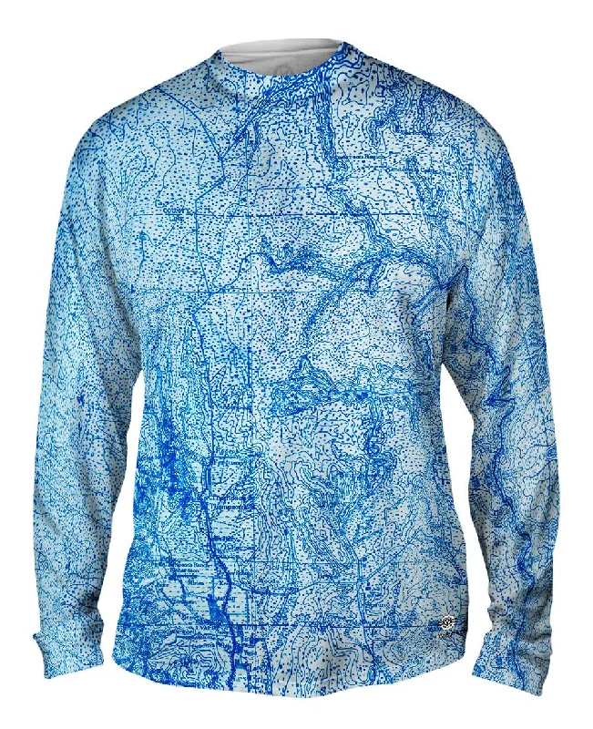 Long-Sleeve-Loose-Fit-Topography Map