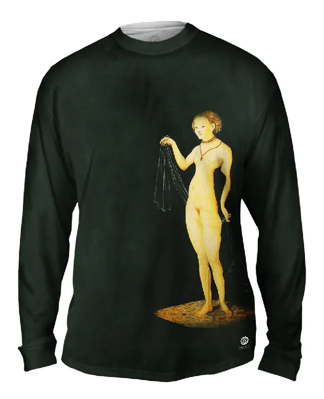 Long-Sleeve-Casual-Lucas Cranach the Elder - "Venus" (1532)