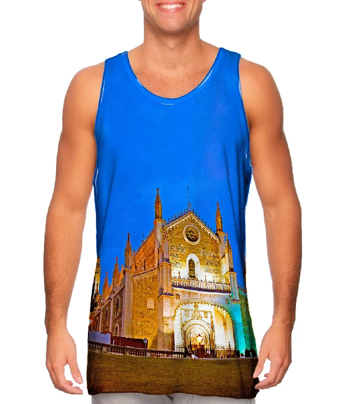 Tank-Top-Moisture-Wicking-Church Cloisters San - Jeronimo - El - Real