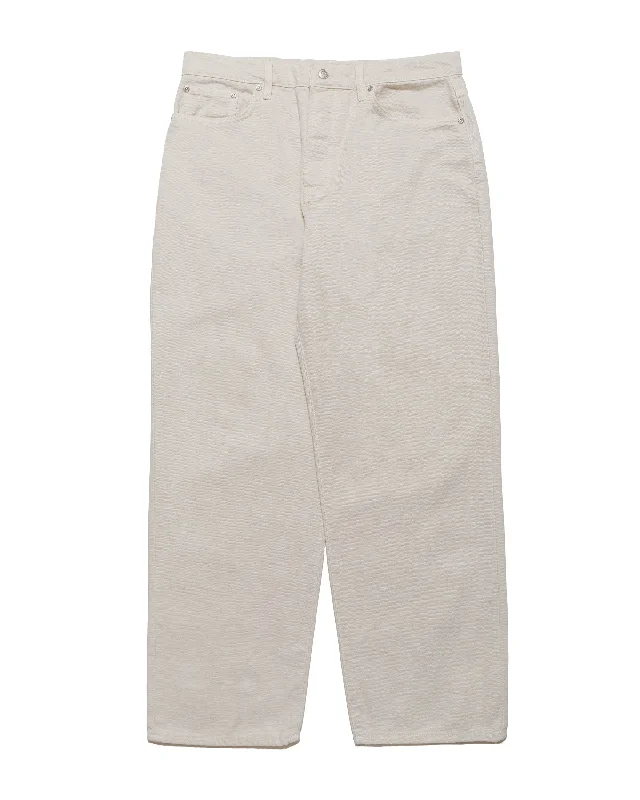 Pants-Minimalist-Stüssy Big Ol' Jean Washed Canvas Vintage Natural