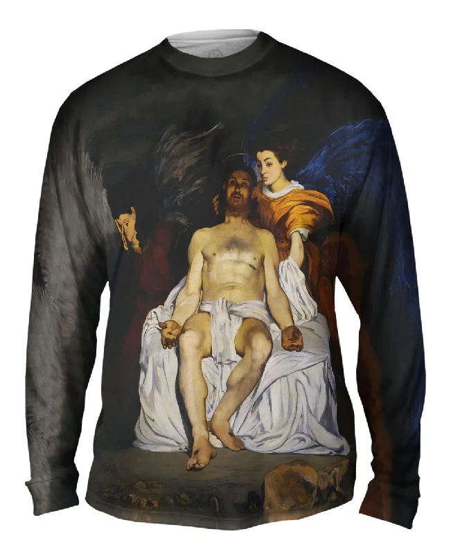 Long-Sleeve-Nylon-Edouard Manet -"Dead Christ with Angels" (1864)