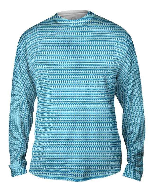 Long-Sleeve-Flex-Tribal Blue Skies