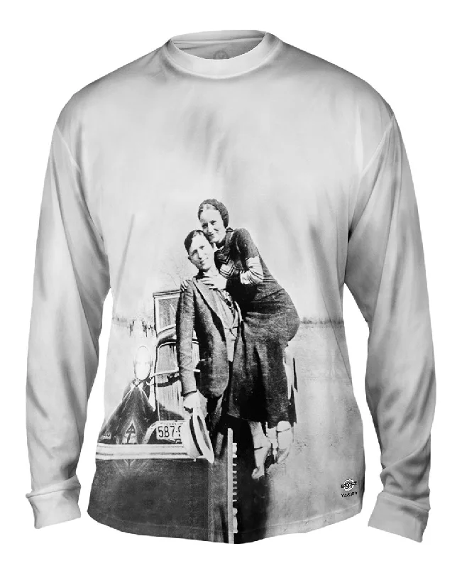 Long-Sleeve-Linen-Original Gangster Bonnie And Clyde 1933