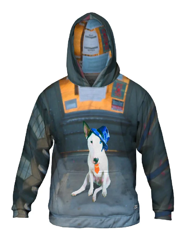 Hoodie-Retro-Storefront Bull Terrier