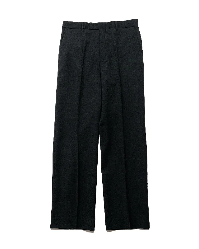 Pants-Slim-Fit-Sunflower Straight Trouser Black