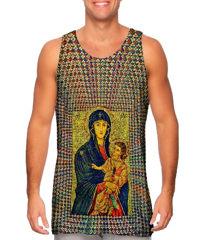 Tank-Top-Y2K-Style-"Salus Populi Romani Mosaic"