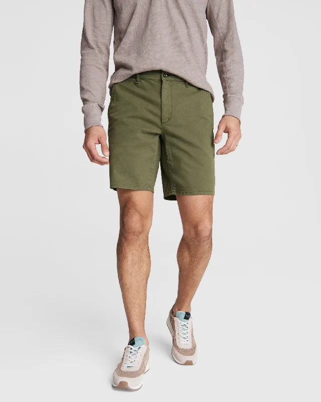 Shorts-Vintage-Perry Stretch Twill Shorts