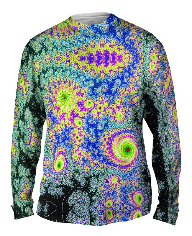 Long-Sleeve-Trendy-Islands Of Consciousness Fractal