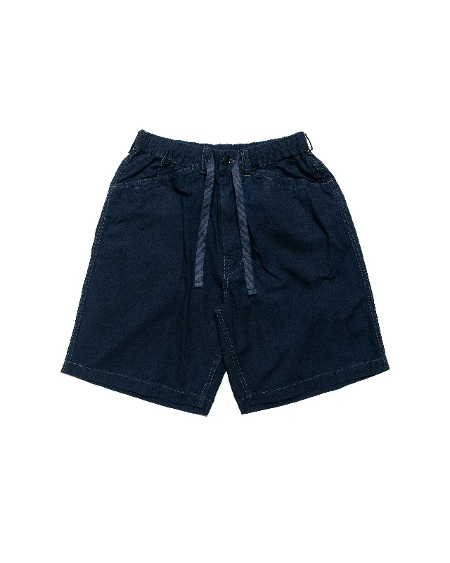 Shorts-Athletic-Post O'Alls E-Z Travail Shorts Vintage Sheeting Indigo