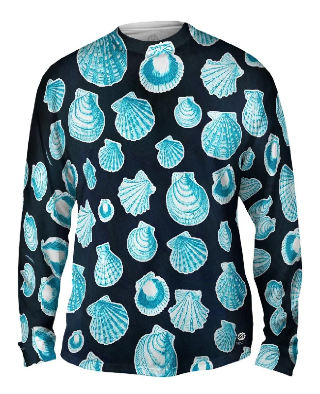 Long-Sleeve-Organic-Eager Shells Blue