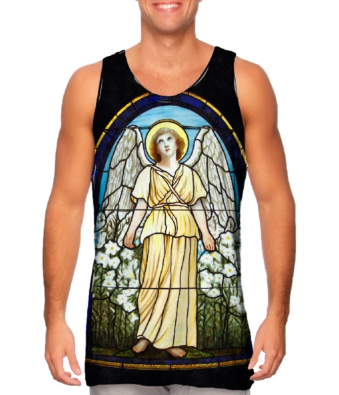 Tank-Top-Streetwear-"Stained Glass Angel"