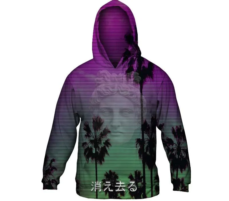 Hoodie-Embroidered-Fading Away In the Sunset