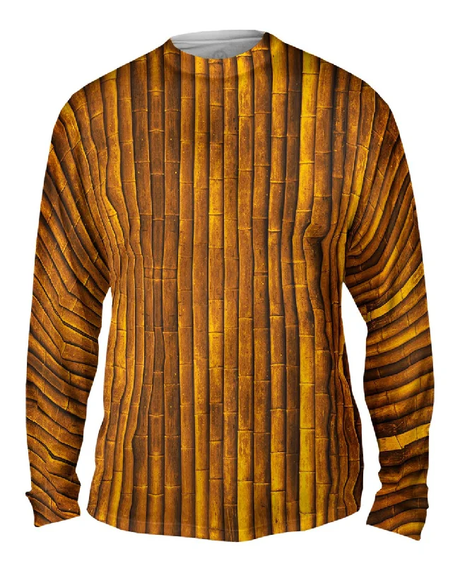 Long-Sleeve-Beige-Bamboo Wall