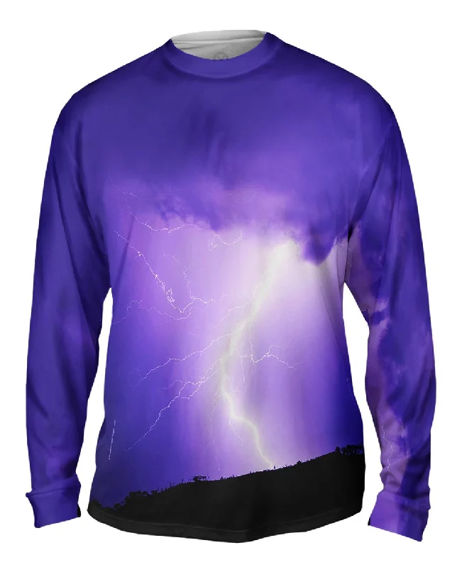 Long-Sleeve-Cropped-Lightning Strike Purple