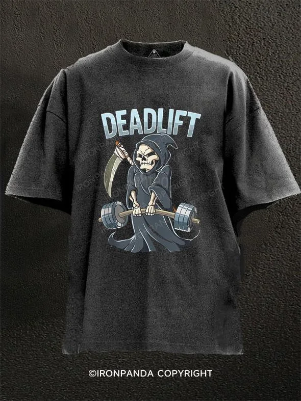 T-Shirt-Tactical-Deadlift Washed Gym Shirt