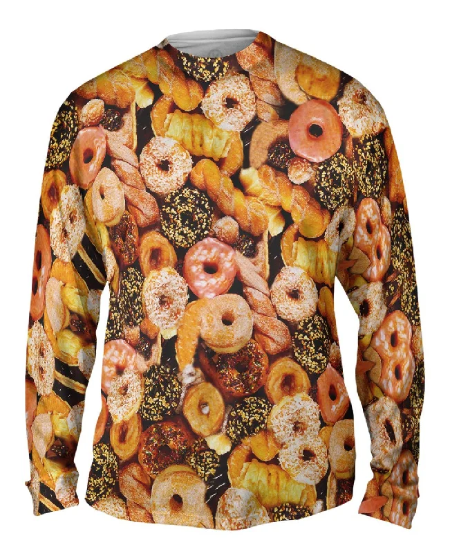 Long-Sleeve-Vintage-Happy Donuts