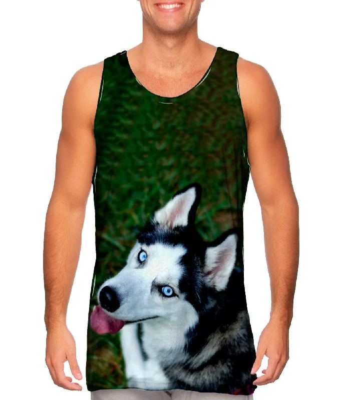 Tank-Top-Flex-Blue Husky