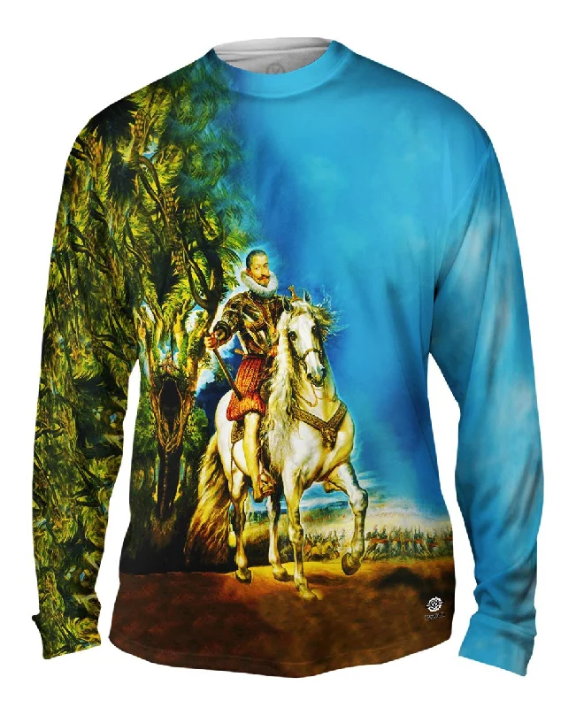 Long-Sleeve-Daily-Wear-Rubens - "Retrato Ecuestre Del Duque De Lerma"