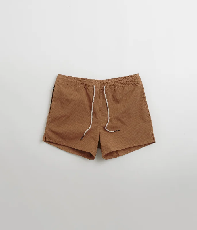 Shorts-Moisture-Wicking-OAS Calo Swim Shorts - Nocciola