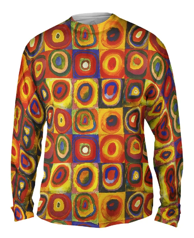 Long-Sleeve-Trendy-Vassili Kandinski - "Squares with Concentric Circles" (1913)