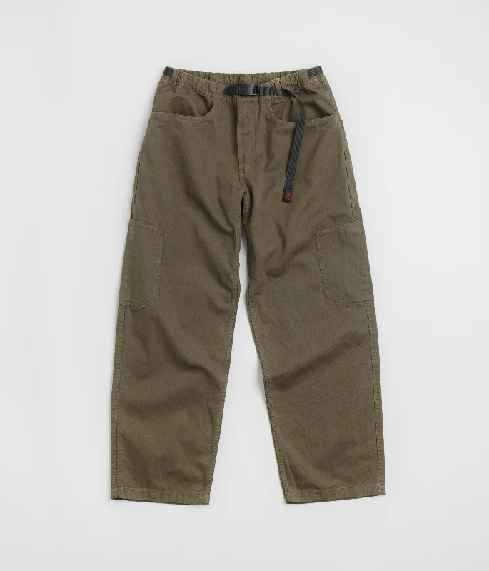 Pants-Flared-Gramicci Rock Slide Pants - Dusky Olive