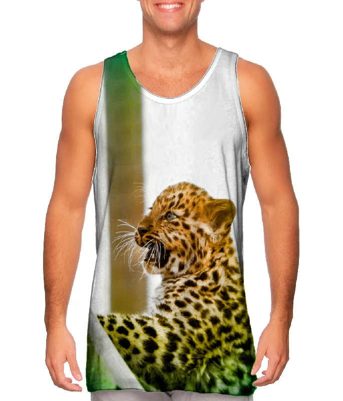 Tank-Top-Brown-Baby Leopard Chomps