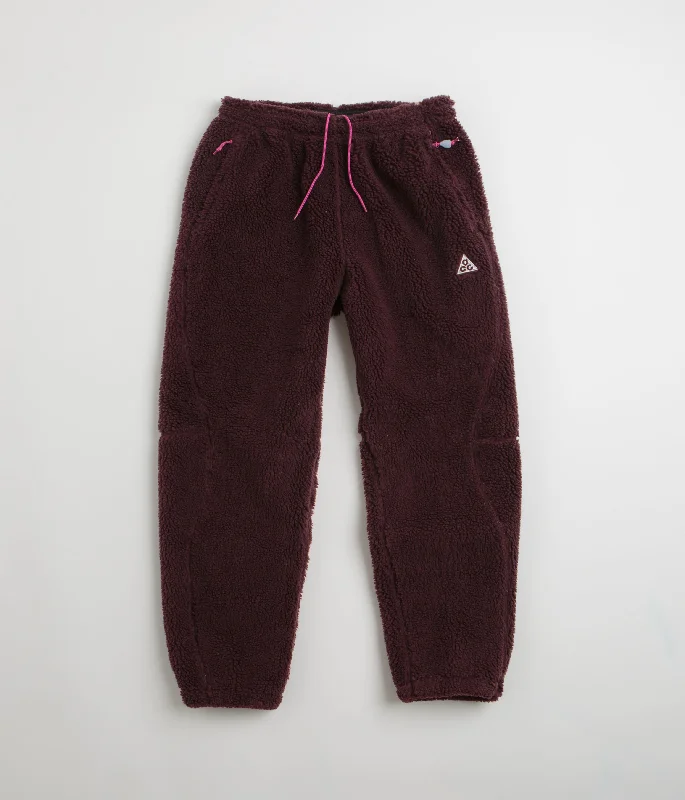 Pants-Boho-Nike ACG Canwell Glacier Pants - Burgundy Crush / Beyond Pink / Summit White